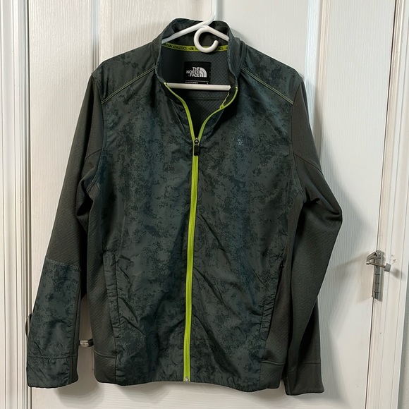 Men’s Olive Green North Face Windbreaker L - Picture 1 of 8